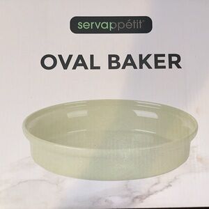 Servappetit Oval Baker in Cream